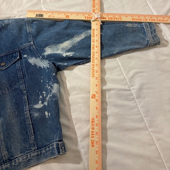 Vintage Calvin Klein 1980’s Washed Denim Jacket Size L - Picture 6 of 8
